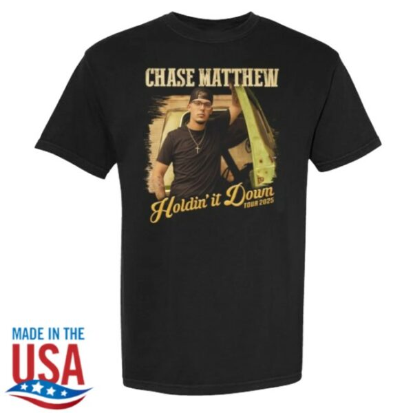 Chase Matthew Store Merch Holdin’ It Down Tour Tee