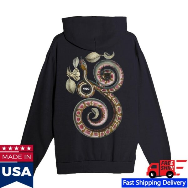 Nybg Shop Store Merch Nybg Snake Black Hoodie