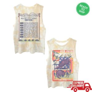 Acl Festival Merch Store Women’s Dillo Lineup Tank