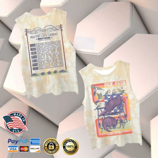 Acl Festival Merch Store Women’s Dillo Lineup Tank