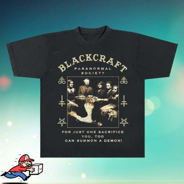 Blackcraftcult Merch Paranormal Seance T-Shirt