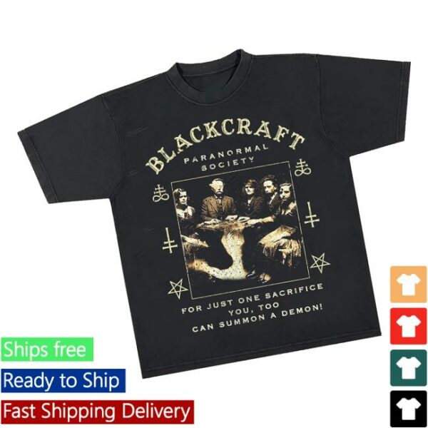 Blackcraftcult Merch Paranormal Seance T-Shirt