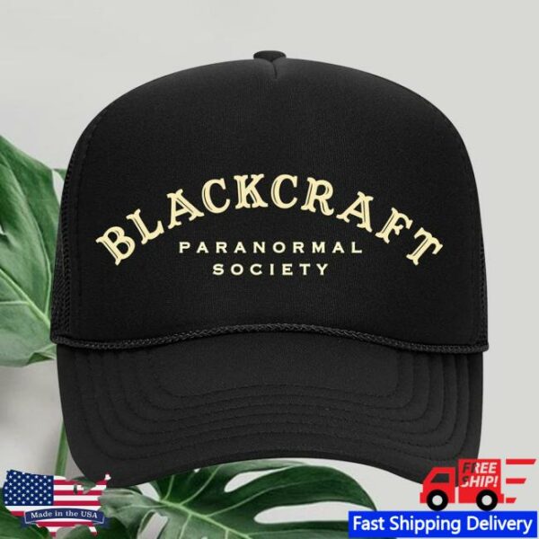 Blackcraftcult Merch Paranormal Society Trucker Hat