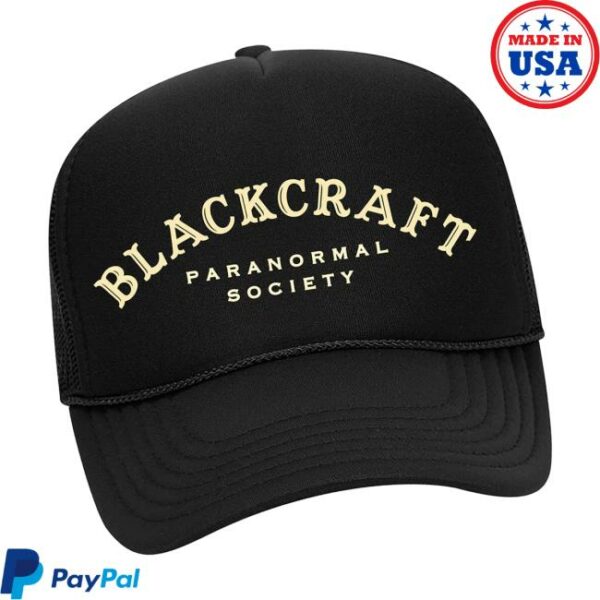 Blackcraftcult Merch Paranormal Society Trucker Hat