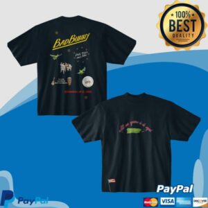 Debi Tirar Mas Fotos Merch Store Bad Bunny La Residencia Black T-Shirt