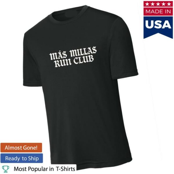 Mas Millas Run Club Merch Store Mas Millas Athletic Shirt