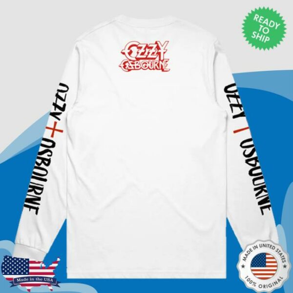 Ozzy Osbourne Official Store Merch Mr Crowley Long Sleeve Tee