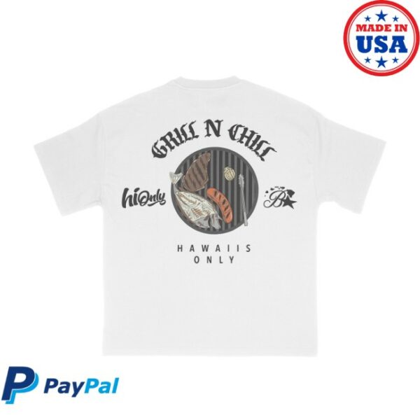 Budzandbaddiez Store Merch Hawaii’s Only X Bnb White Tee