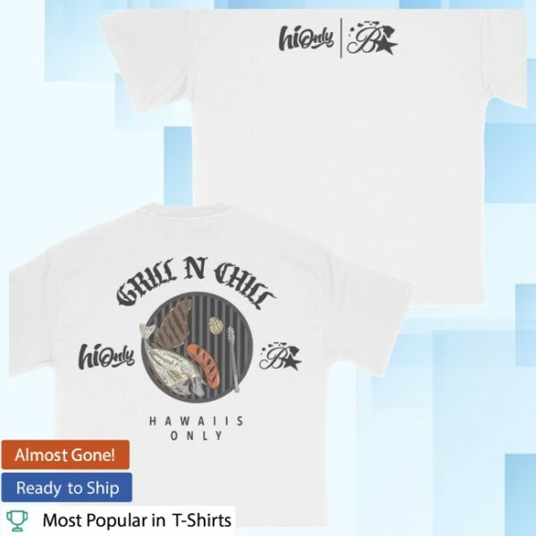 Budzandbaddiez Store Merch Hawaii’s Only X Bnb White Tee