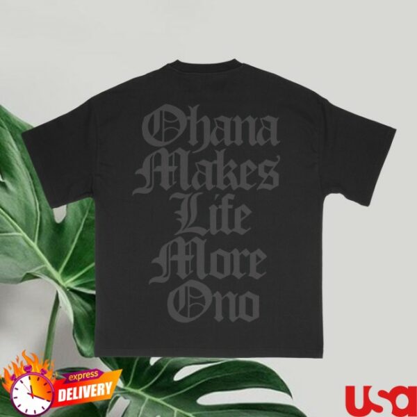 Budzandbaddiez Store Merch Ohana Black Tee