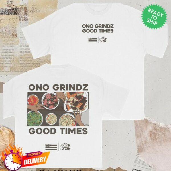 Budzandbaddiez Store Merch Ono Grinds White Tee