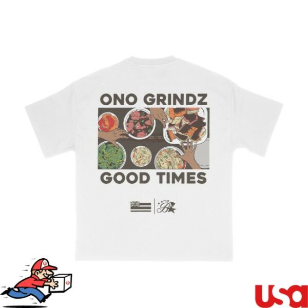 Budzandbaddiez Store Merch Ono Grinds White Tee