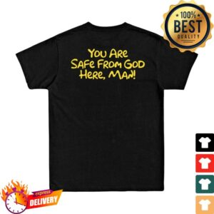 You’re Safe From God Here Store Merch Bart Halloween Shirt