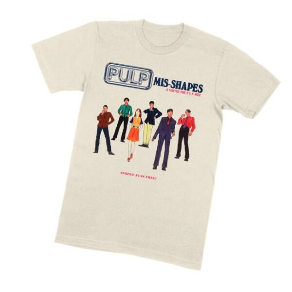Pulp Official Merch Mis Shapes T-Shirt