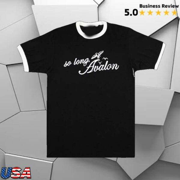 Anthony Green Music Merch Store So Long Avalon Ringer Shirt