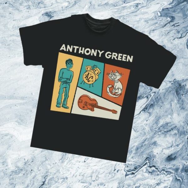 Verseandvinyl Shop Merch Anthony Green Let’s Start A Band Shirt