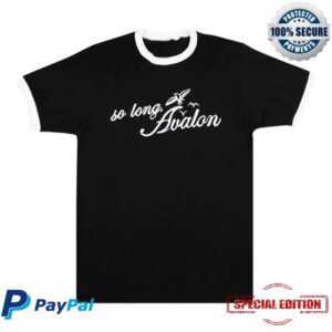 Anthony Green Merch Store So Long Avalon Ringer Shirt