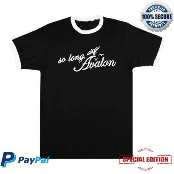 Anthony Green Merch Store So Long Avalon Ringer Shirt