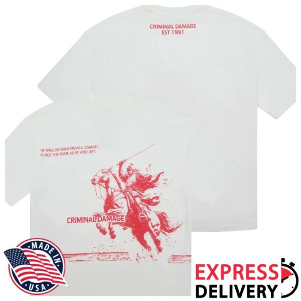 Criminal Damage Store Merch Samurai T-Shirt