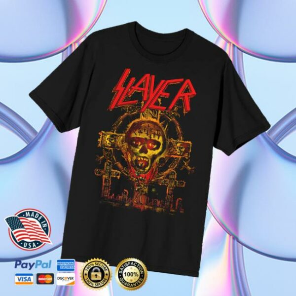 Slayer Store Merch Season’s Crosses T-Shirt