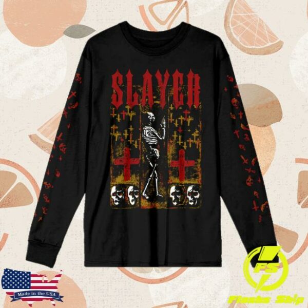 Slayer Store Merch Season’s Reaper Longsleeve T-Shirt