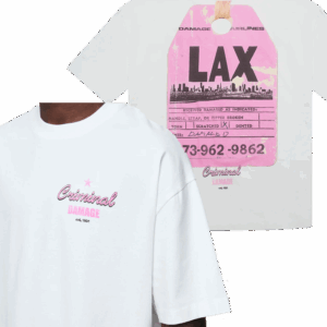 Criminal Damage Store Merch Lax T-Shirt