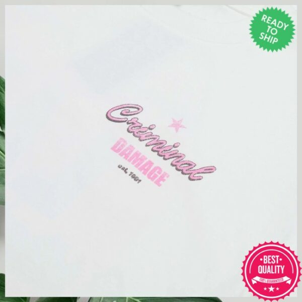 Criminal Damage Store Merch Lax T-Shirt