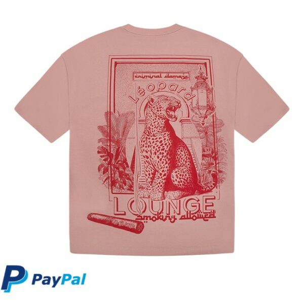 Criminal Damage Store Merch Leopard Lounge T-Shirt