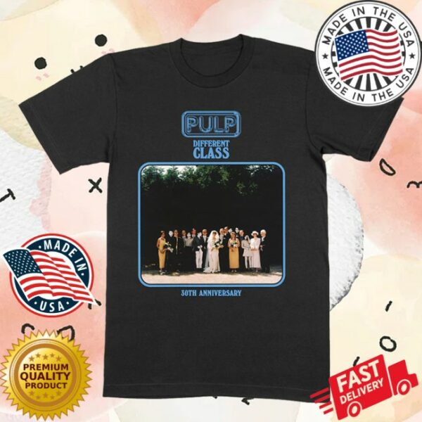 Pulp Official Store Merch Dc30 Wedding Black T-Shirt