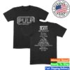 kenny pulp official store merch dc30 silver logo t shirt black