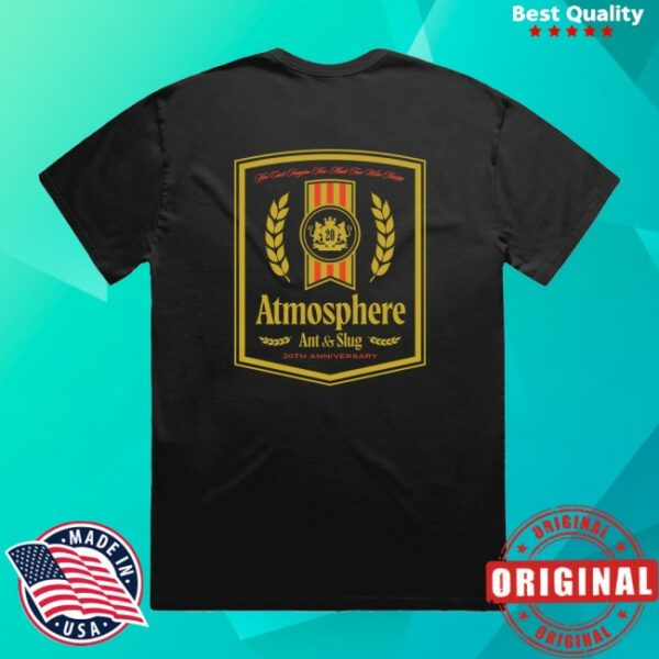Atmosphere Store Merch You Can’t Imagine 20 Years Black Shirt