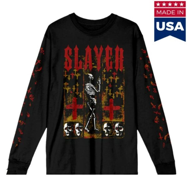 Slayer Store Merch Season’s Reaper Longsleeve T-Shirt
