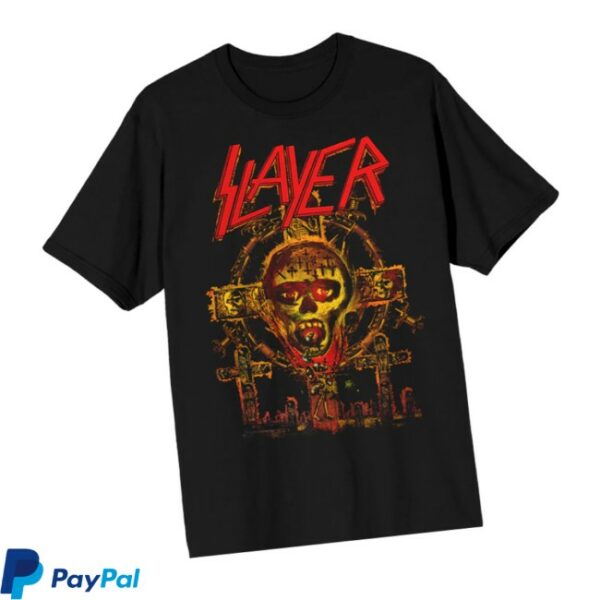 Slayer Store Merch Season’s Crosses T-Shirt