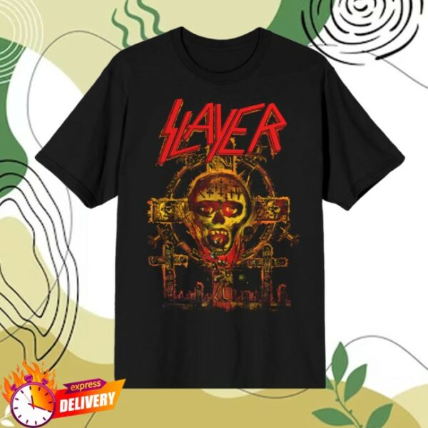 Slayer Store Merch Season’s Crosses T-Shirt