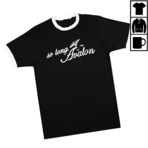 Anthony Green Store Merch So Long Avalon Ringer Shirt