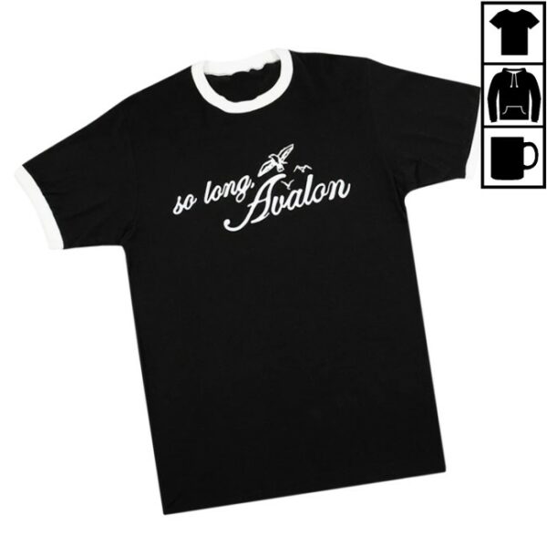 Anthony Green Store Merch So Long Avalon Ringer Shirt
