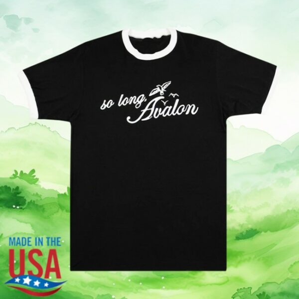 Anthony Green Store Merch So Long Avalon Ringer Shirt