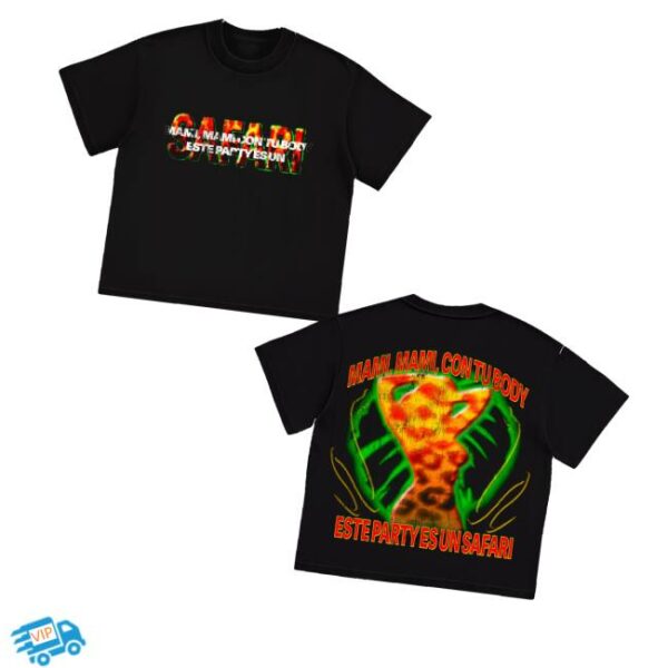 Jbalvin Merch Store Safari Hit T-Shirt