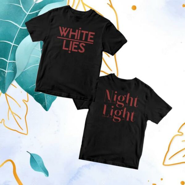 Whitelies Merch Store Night Light Tee