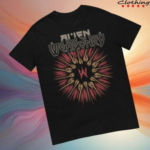 Alien Weaponry Merch Store Radial Hooks T-Shirt