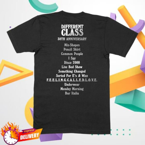 Pulp Official Merch Store Dc30 Silver Logo T-Shirt Black