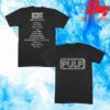 kenny Pulp Official Merch Store Dc30 Silver Logo T Shirt Blackaa