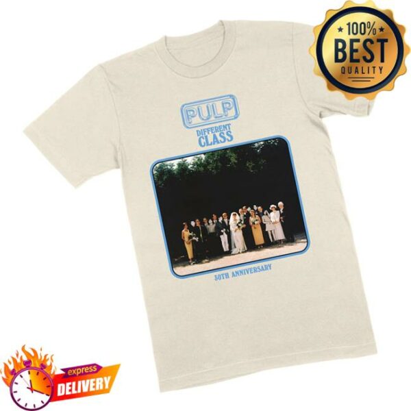 Pulp Official Merch Store Dc30 Wedding T-Shirt Ecru