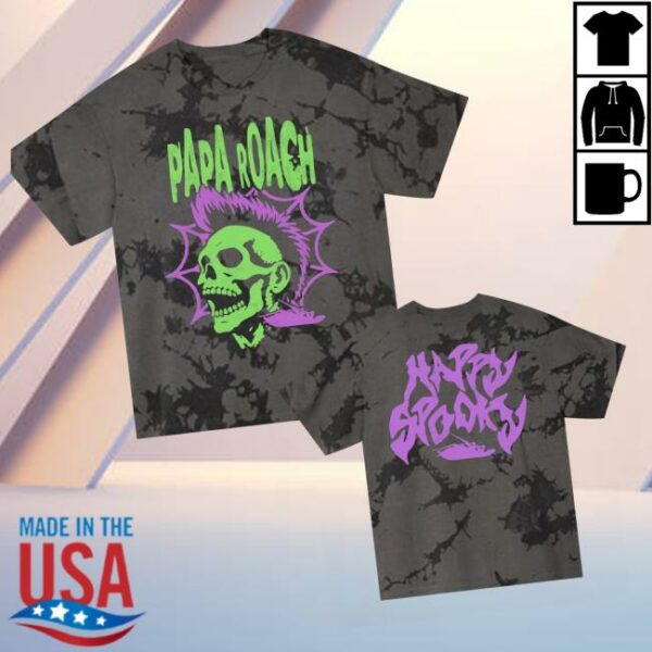 Papa Roach Merch Store Happy Spooky T-Shirt