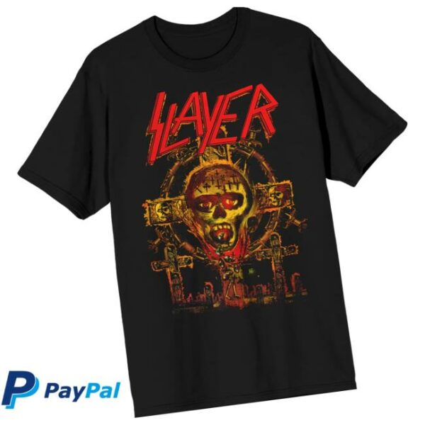 Slayer Merch Store Seasons Crosses T-Shirt