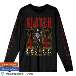 Slayer Merch Store Seasons Reaper Longsleeve T-Shirt