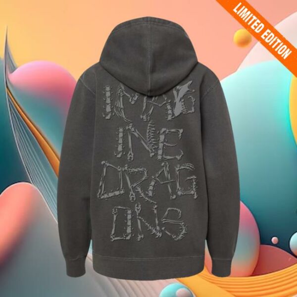 Imagine Dragons Merch Store Bones Letter Hoodie