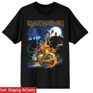 Iron Maiden Merch Store Eddie Pumpkin Slasher Tee