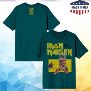 Iron Maiden Merch Store Some Green In Time Tee