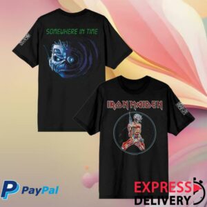 Iron Maiden Merch Store Somewhere In Time Im50 Tee